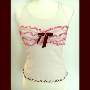 Betsey Johnson tank top. Size medium.